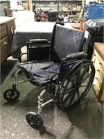 INVACARE WHEEL CHAIR, NO FOOT RESTS
