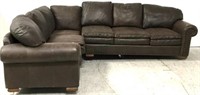 (2)pc. Fairchild Faux Leather Sectional