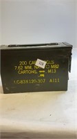 Vintage Metal M60 Ammo Crate