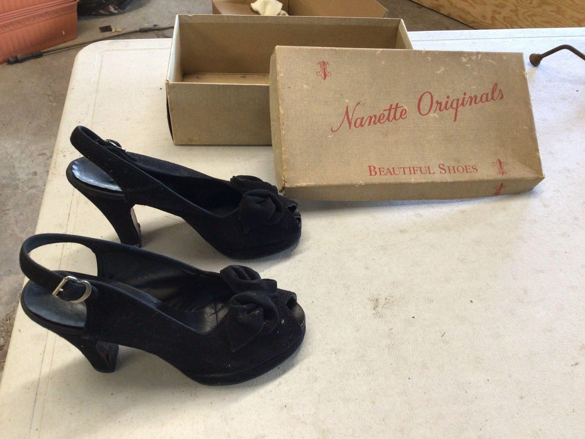 VINTAGE NANETTE SHOES = LADIES SHOES