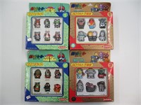 Pocket Hero Kamen Rider + Ultra Kaiju Sets of (4)