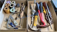 SOLDER WIRE, HAMMERS, PRY BARS, TIN SNIPS, ETC