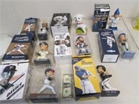 Lot of Milwaukee Brewers Bobbleheads in