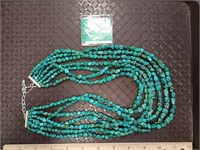 Jay King Sterling Silver & Turquoise Beaded Multi