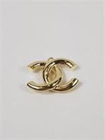 14k Gold Chanel Necklace Pendant