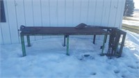 10ft Steel Welding Table with Vice