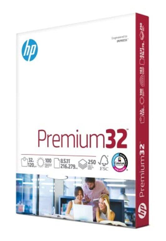 HP Papers | 8.5 x 11 Paper | Premium 32 lb | 1