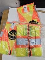 3 XL Safety Vests