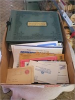 Vintage Postal Stamps, Envelopes, Albums & More