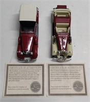 1932 Cadillac Phaeton V16 & 1933 Cadillac