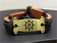 Leather bracelet