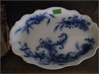 Blue and white Platter