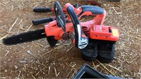 B&D BATTERY OPERATED CHAIN SAW