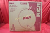 RCA 18" Satellite Dish Antenna, New in Box
