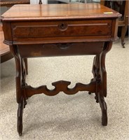 Victorian Sewing Stand with Belly Drawer (24"W x