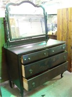 Dresser with 4  Drawers 2 Long & 2 Short & Mirror