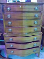 Highboy Dresser 7 Drawers Dove Tail