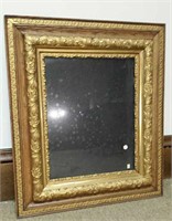 Rectangle gold ornate picture frame