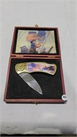 911 firefighter knife in the box