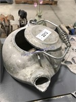 Metal tea kettle