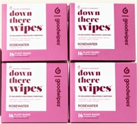 goodwipes Rosewater Down There Wipes 16 Ct.