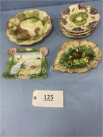 Majolica Pottery with Registry Mark