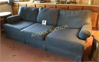 Couch and love seat (blue)
