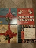 (4) Vintage Christmas Albums