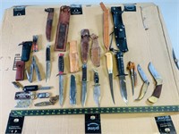 Large Collection of Misc Knives