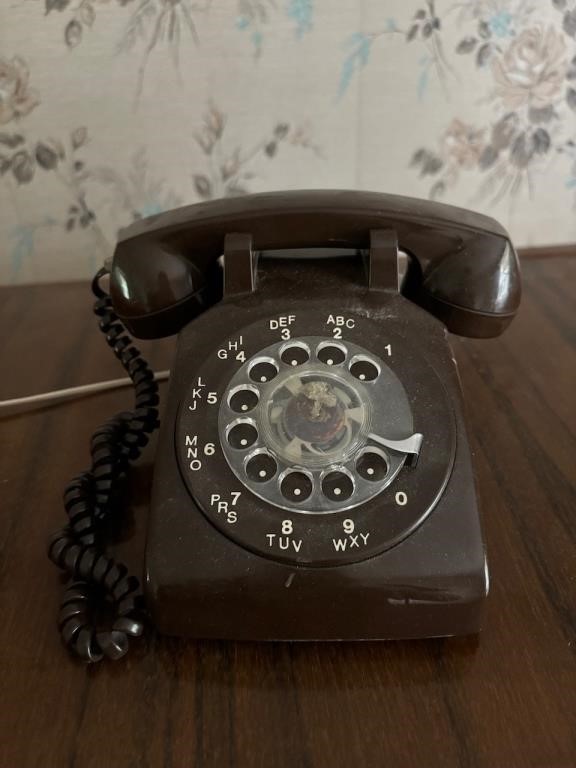 Vintage Rotary Dial Telephone