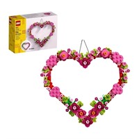 LEGO Heart Ornament Building Toy Kit, Heart Shaped