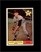 1961 Topps #303 Gary Peters EX to EX-MT+