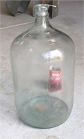 5 Gallon Glass Jug Bottle Owens Illinois 72 on