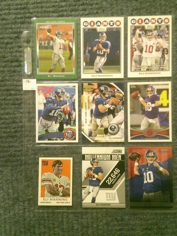 June 2024 Bronco and Manning Football Collectibles