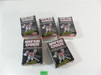 5 Packs of 139 Battle Cards