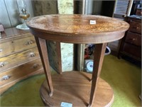 Small Inlaid Top Table