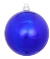 Large Christmas Ornaments Navy Blue 8in-1pc