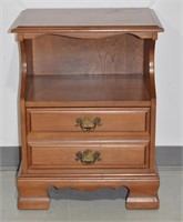 Vilas Night Stand With 2 Drawers
