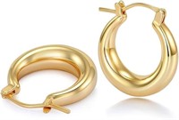 Sealed-OCSMT- Gold Hoop Earrings