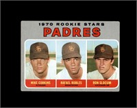 1970 Topps #573 Padres RS VG to VG-EX+