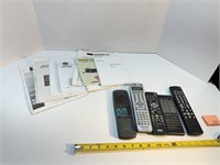 Remote Controls & Electronic manuals