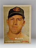 1957 Topps Cal McLish #364