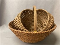 Rye Straw and Woven Baskets