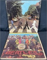 2 Beatles Vintage Record Albums