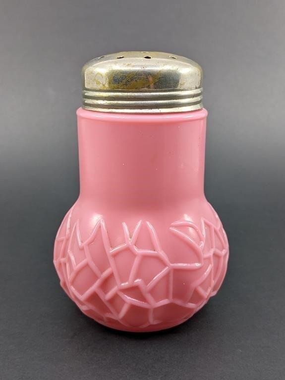 Opaque Pink Sugar Shaker