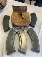 FIVE 7.62 X 39 MAGS
