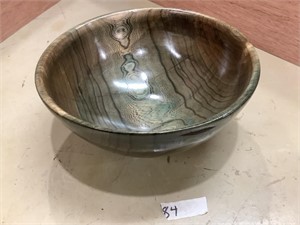 Dyed White Elm Bowl