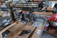 Craftsman 12in. Radial Arm Saw on Stand w/Blades