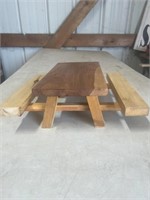 Small Wooden Picnic Table