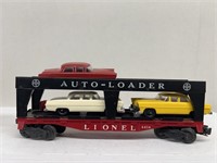 Lionel auto loader 6414 with cars